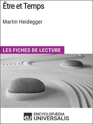 cover image of Être et Temps de Martin Heidegger